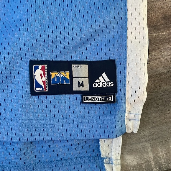 Denver Nuggets NBA 🏀 Basketball Allen Iverson #3 Blue Jersey Medium - Picture 3 of 6